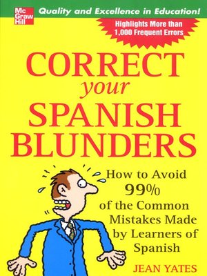cover image of Correct Your Spanish Blunders